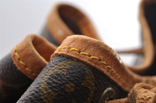 Authentic Louis Vuitton Monogram Noe Shoulder Drawstring Bag M42224 LV 0889I