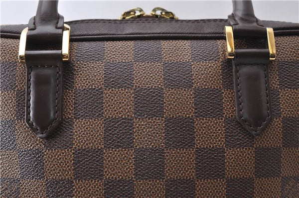 Authentic Louis Vuitton Damier Brera Hand Bag N51150 LV 0890D