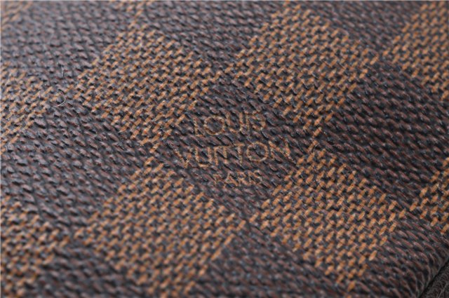 Authentic Louis Vuitton Damier Brera Hand Bag N51150 LV 0890D