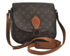 Authentic Louis Vuitton Monogram Saint Cloud GM M51242 Shoulder Cross Bag 0890I