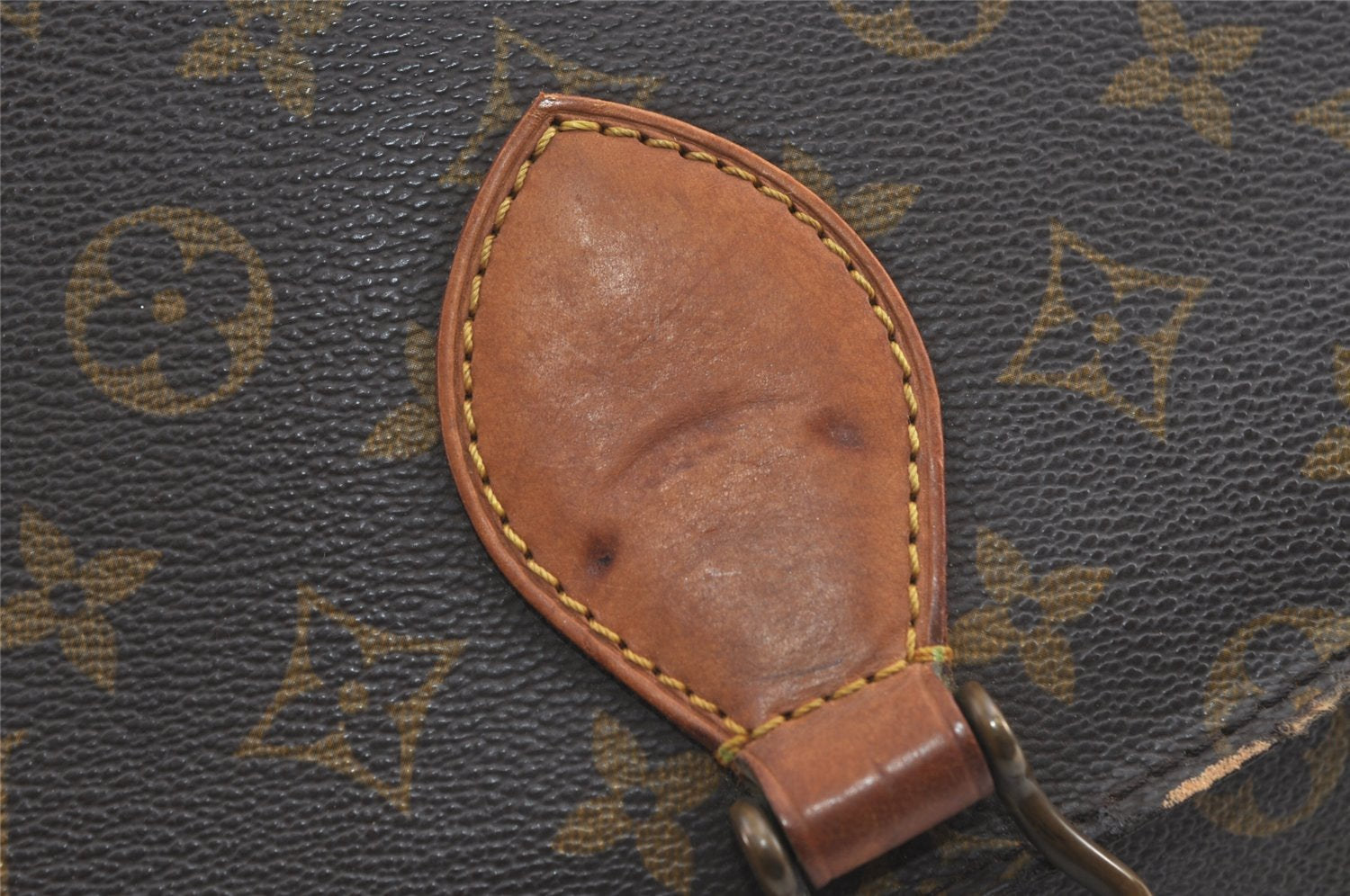 Authentic Louis Vuitton Monogram Saint Cloud GM M51242 Shoulder Cross Bag 0890I