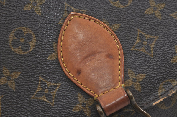 Authentic Louis Vuitton Monogram Saint Cloud GM M51242 Shoulder Cross Bag 0890I