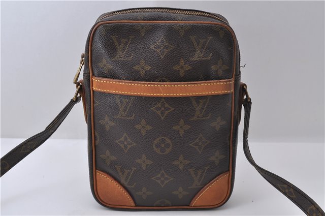 Authentic Louis Vuitton Monogram Danube Shoulder Cross Body Bag M45266 LV 0891D