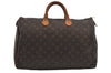 Authentic Louis Vuitton Monogram Speedy 40 Hand Boston Bag M41522 LV 0891I