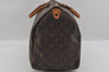 Authentic Louis Vuitton Monogram Speedy 40 Hand Boston Bag M41522 LV 0891I