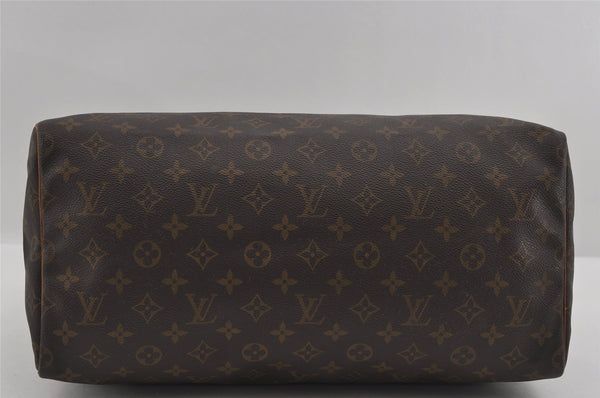 Authentic Louis Vuitton Monogram Speedy 40 Hand Boston Bag M41522 LV 0891I