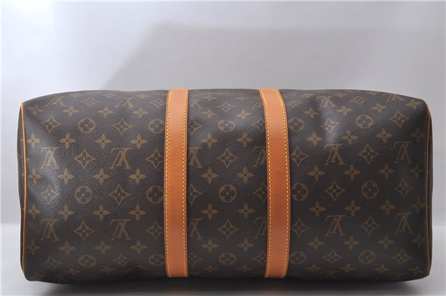 Authentic Louis Vuitton Monogram Keepall 45 Boston Bag M41428 LV 0892D