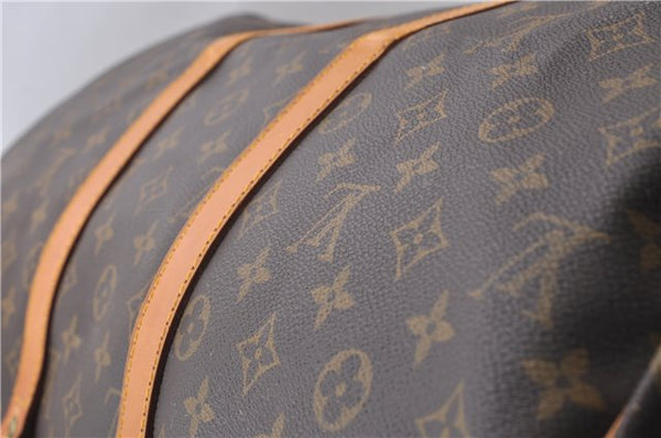 Authentic Louis Vuitton Monogram Keepall 45 Boston Bag M41428 LV 0892D