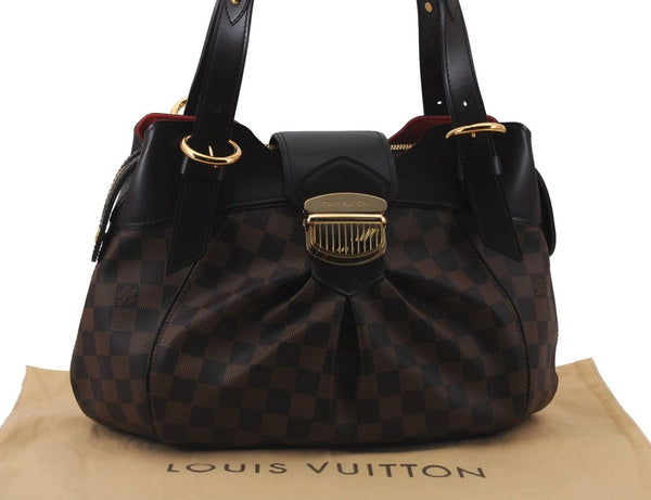 Authentic LOUIS VUITTON Damier Sistina PM Shoulder Hand Bag N41542 LV 0894B