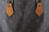 Authentic Louis Vuitton Monogram Sac Plat Hand Bag M51140 LV 0894D
