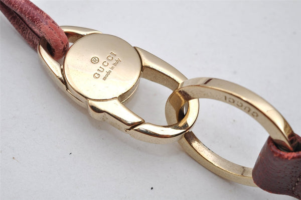 Authentic GUCCI Shoulder Hand Bag Purse GG Canvas Leather 115003 Brown 0894I