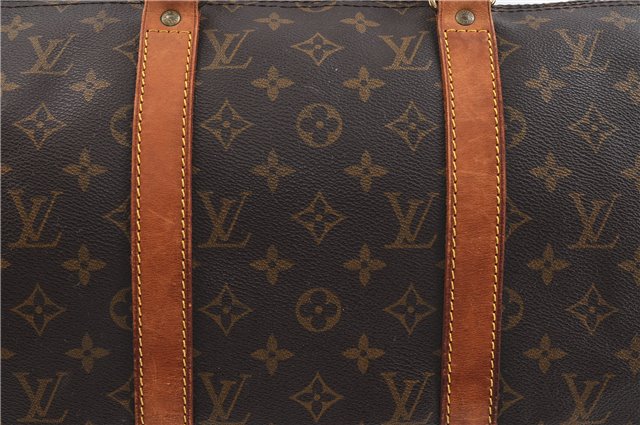 Authentic Louis Vuitton Monogram Keepall 50 Boston Bag M41426 LV 0895D