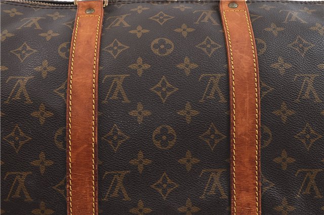 Authentic Louis Vuitton Monogram Keepall 50 Boston Bag M41426 LV 0895D