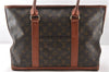 Auth Louis Vuitton Monogram Sac Weekend PM Vintage Tote Hand Bag M42425 LV 0895G