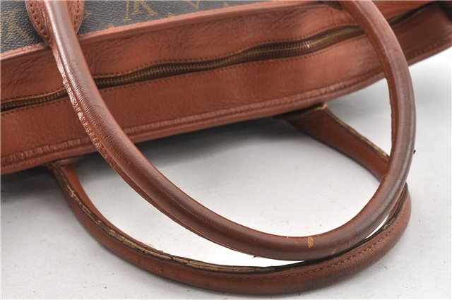 Auth Louis Vuitton Monogram Sac Weekend PM Vintage Tote Hand Bag M42425 LV 0895G