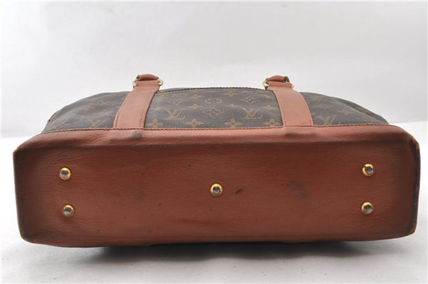 Auth Louis Vuitton Monogram Sac Weekend PM Vintage Tote Hand Bag M42425 LV 0895G