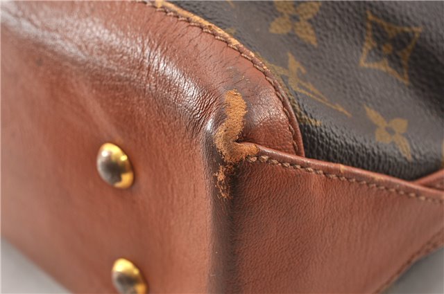 Auth Louis Vuitton Monogram Sac Weekend PM Vintage Tote Hand Bag M42425 LV 0895G