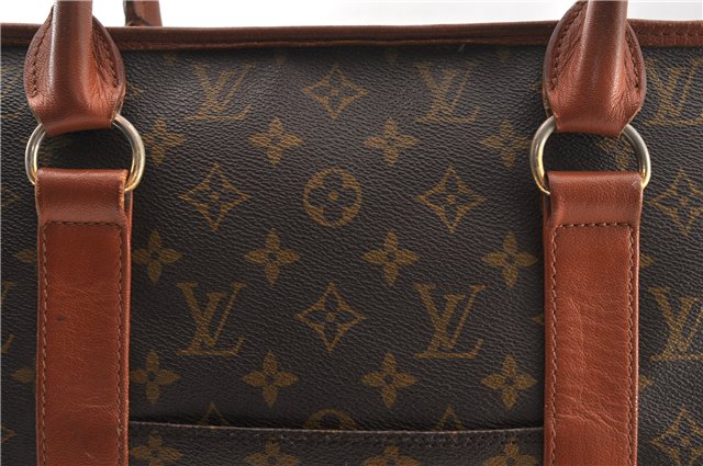 Auth Louis Vuitton Monogram Sac Weekend PM Vintage Tote Hand Bag M42425 LV 0895G