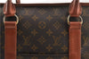 Auth Louis Vuitton Monogram Sac Weekend PM Vintage Tote Hand Bag M42425 LV 0895G