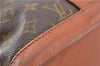 Auth Louis Vuitton Monogram Sac Weekend PM Vintage Tote Hand Bag M42425 LV 0895G