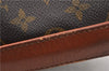 Auth Louis Vuitton Monogram Sac Weekend PM Vintage Tote Hand Bag M42425 LV 0895G