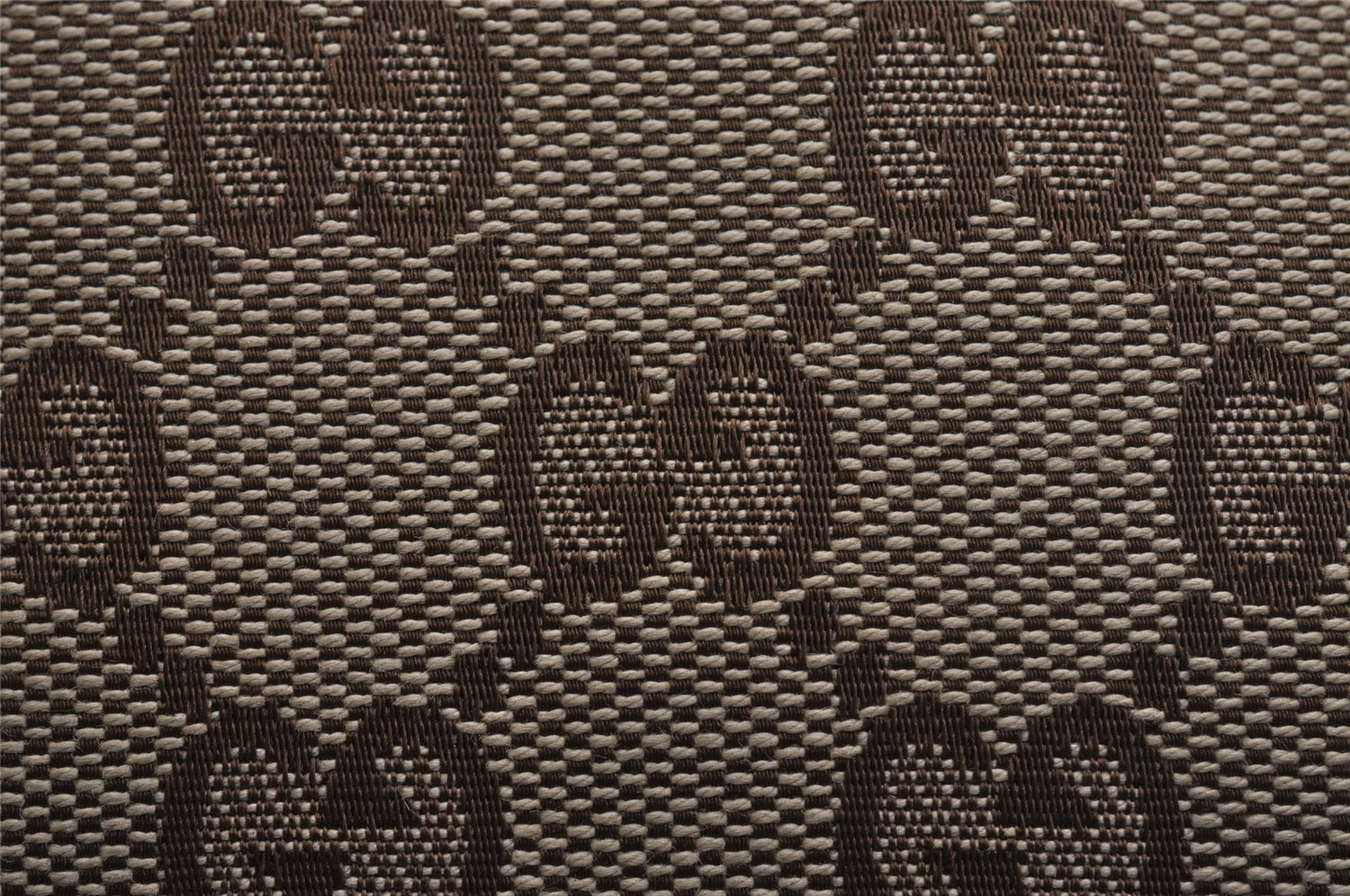 Authentic GUCCI Heart Bit 2Way Hand Bag GG Canvas Leather 269955 Brown 0895I