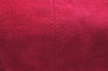 Authentic FENDI Mamma Baguette Shoulder Hand Bag Purse Suede Leather Pink 0896I