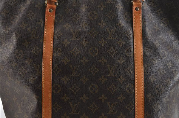 Authentic Louis Vuitton Monogram Sac Shopping GM Tote Bag M51110 LV 0897D