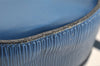 Authentic Louis Vuitton Epi Soufflot Hand Bag Blue M52225 LV 0897I