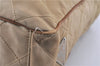 Authentic PRADA Nylon Tessuto Leather Shoulder Tote Bag BR2218 Beige 0898G