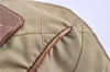 Authentic PRADA Nylon Tessuto Leather Shoulder Tote Bag BR2218 Beige 0898G