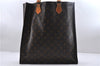 Authentic Louis Vuitton Monogram Sac Plat Hand Bag M51140 LV 0899D