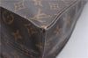 Authentic Louis Vuitton Monogram Sac Plat Hand Bag M51140 LV 0899D