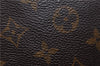 Authentic Louis Vuitton Monogram Sac Plat Hand Bag M51140 LV 0899D