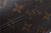 Authentic Louis Vuitton Monogram Sac Plat Hand Bag M51140 LV 0899D