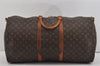 Authentic Louis Vuitton Monogram Keepall Bandouliere 60 M41412 Boston Bag 0899I