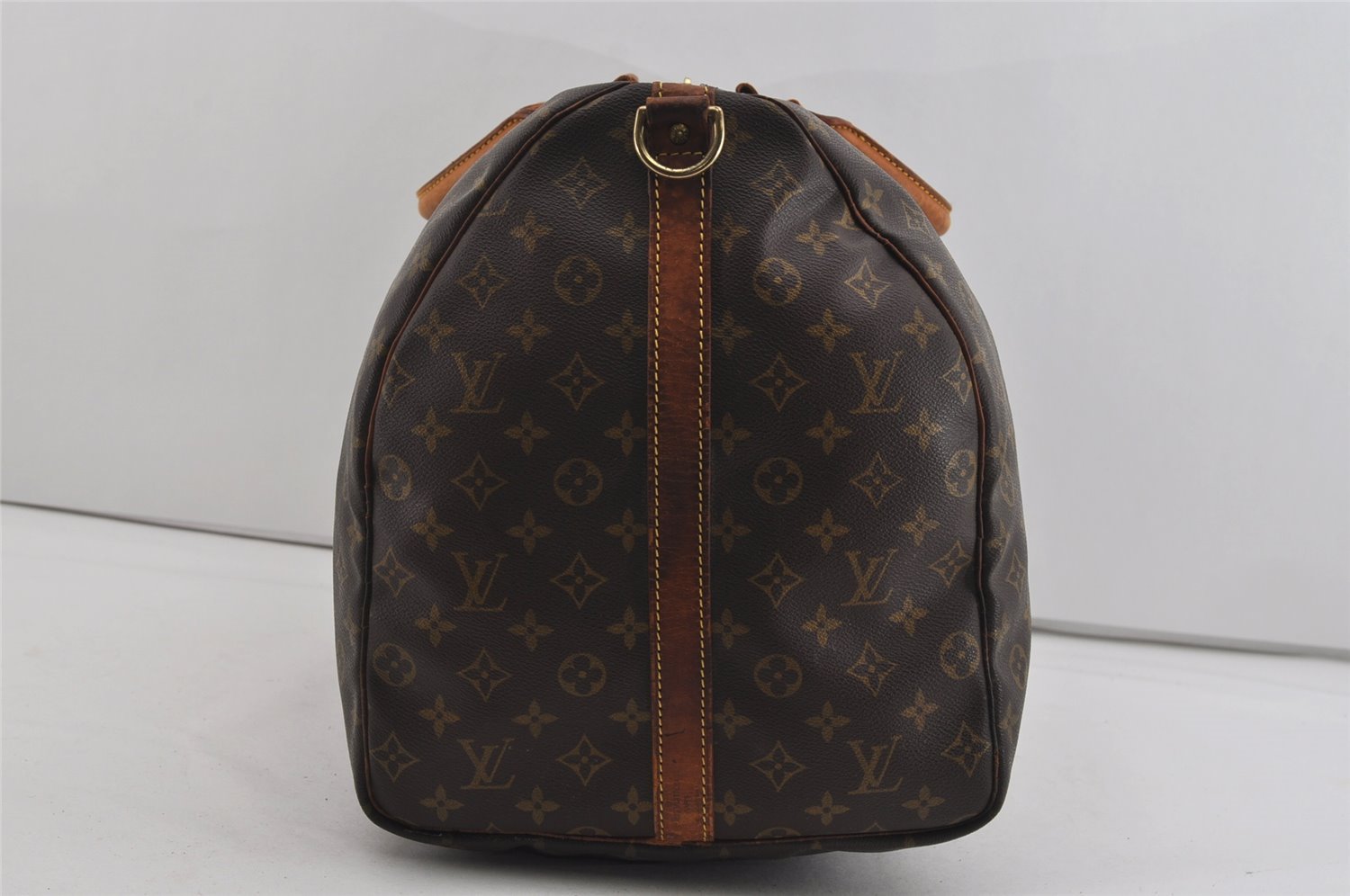 Authentic Louis Vuitton Monogram Keepall Bandouliere 60 M41412 Boston Bag 0899I