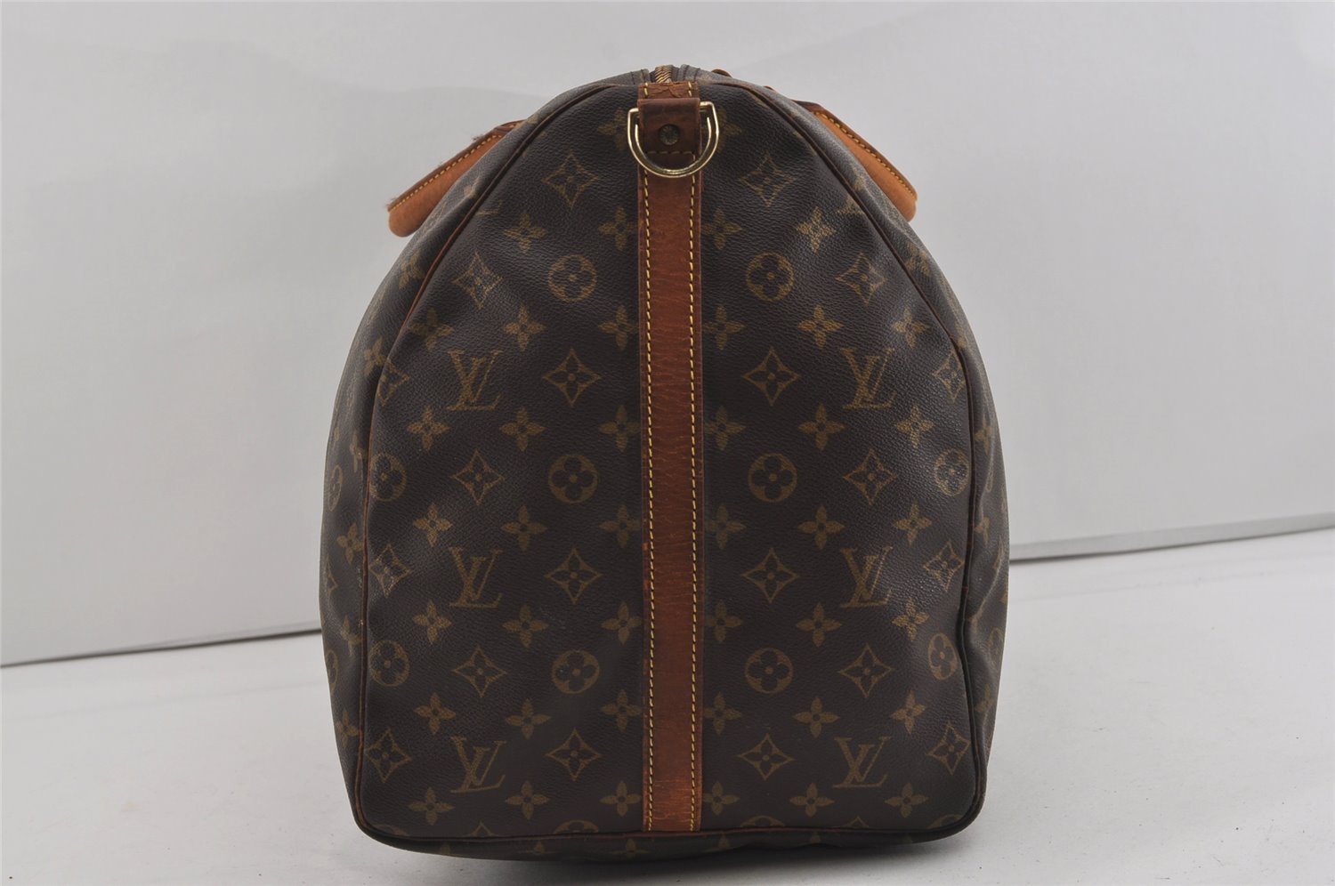 Authentic Louis Vuitton Monogram Keepall Bandouliere 60 M41412 Boston Bag 0899I