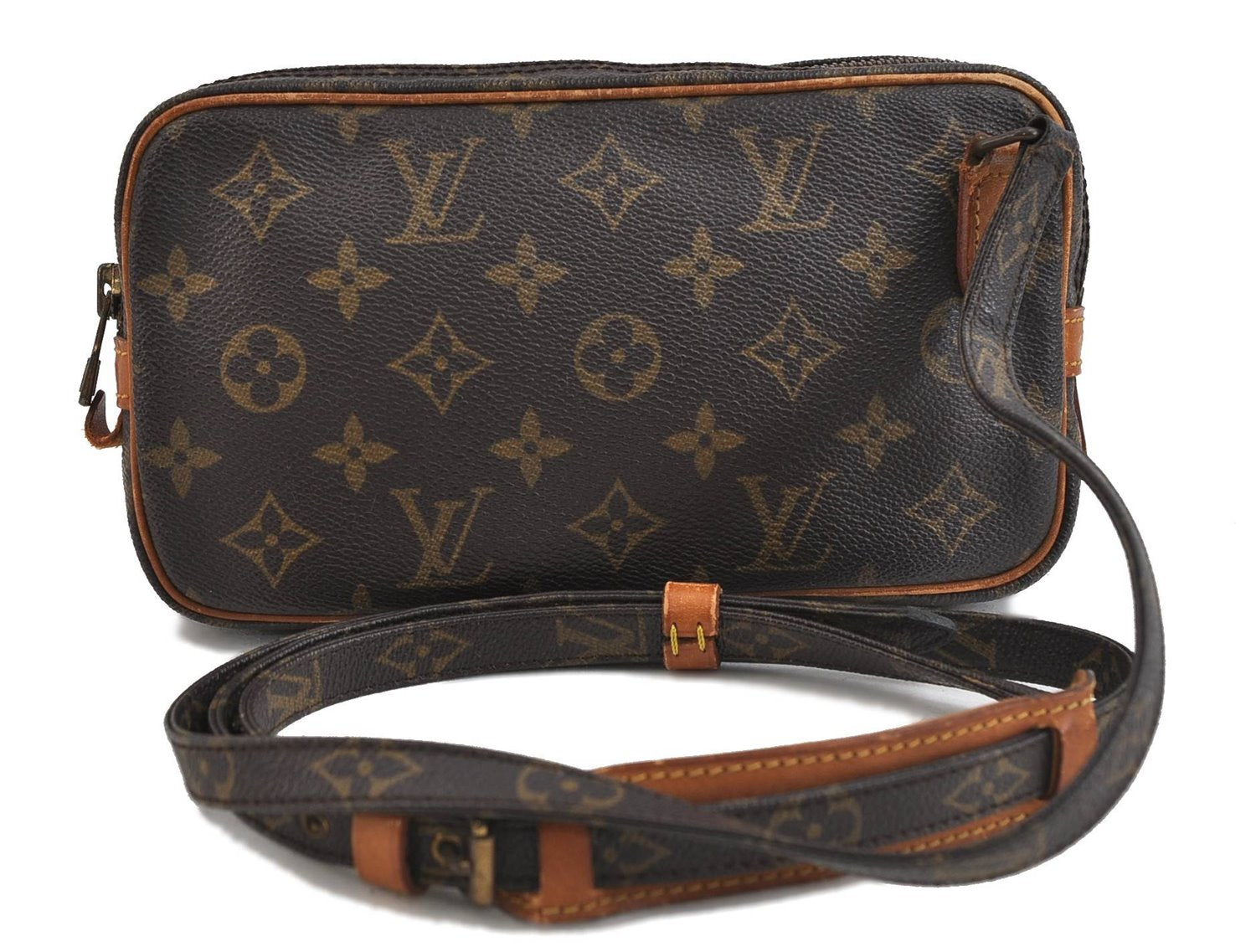 Auth Louis Vuitton Monogram Marly Bandouliere Shoulder Bag M51828 LV Junk 0900D