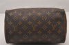 Authentic Louis Vuitton Monogram Speedy 25 Boston Hand Bag M41528 LV 0901I