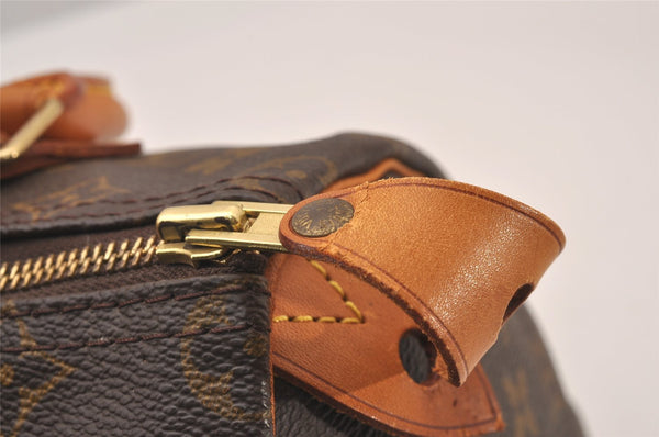 Authentic Louis Vuitton Monogram Speedy 25 Boston Hand Bag M41528 LV 0901I