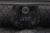 Authentic GUCCI Vintage Bamboo 2Way Shoulder Tote Bag Nylon Enamel Black 0902G