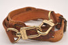 Authentic Louis Vuitton Leather Shoulder Strap Beige 36.2-43.3" LV 0903I