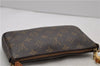 Authentic Louis Vuitton Monogram Pochette Accessoires Pouch M51980 LV 0904D