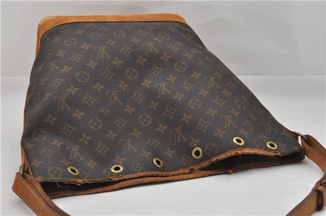 Authentic Louis Vuitton Monogram Noe Shoulder Drawstring Bag M42224 LV 0905G