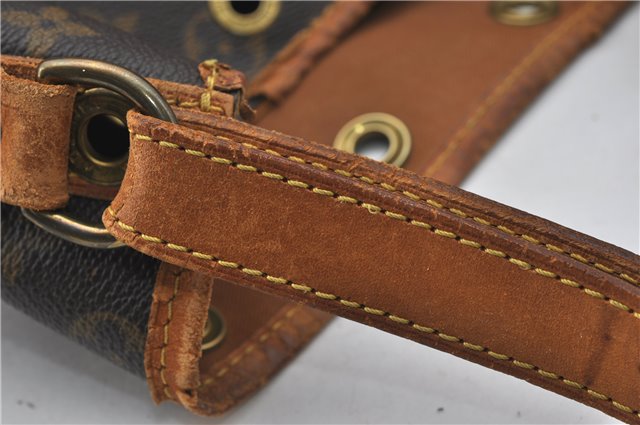 Authentic Louis Vuitton Monogram Noe Shoulder Drawstring Bag M42224 LV 0905G