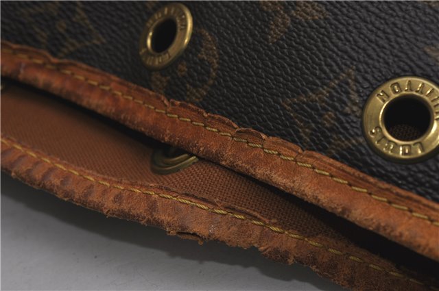 Authentic Louis Vuitton Monogram Noe Shoulder Drawstring Bag M42224 LV 0905G