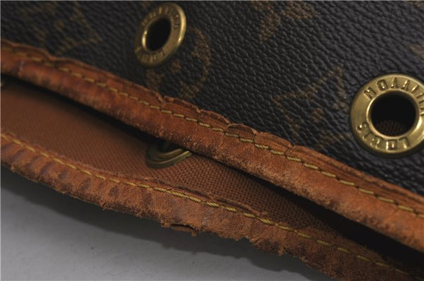 Authentic Louis Vuitton Monogram Noe Shoulder Drawstring Bag M42224 LV 0905G