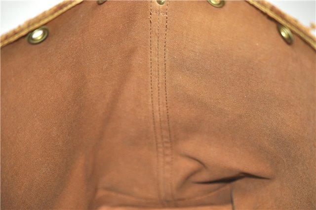 Authentic Louis Vuitton Monogram Noe Shoulder Drawstring Bag M42224 LV 0905G