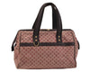 Authentic Louis Vuitton Monogram Mini Josephine GM Hand Bag Pink M92213 LV 0906E
